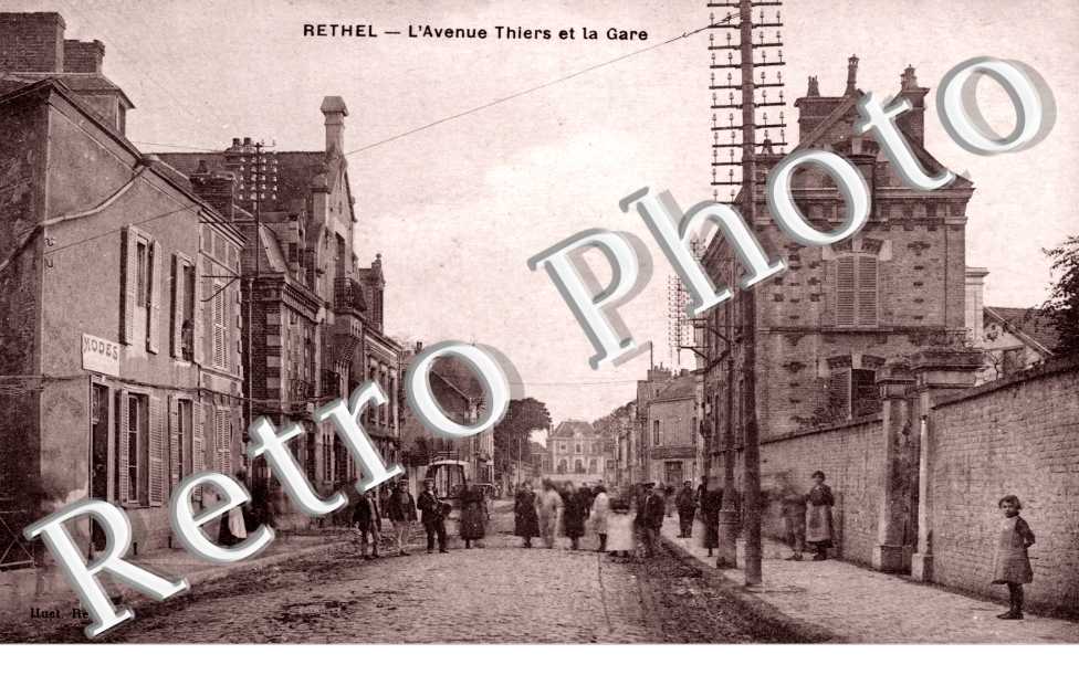 L'Avenue Thiers et la Gare