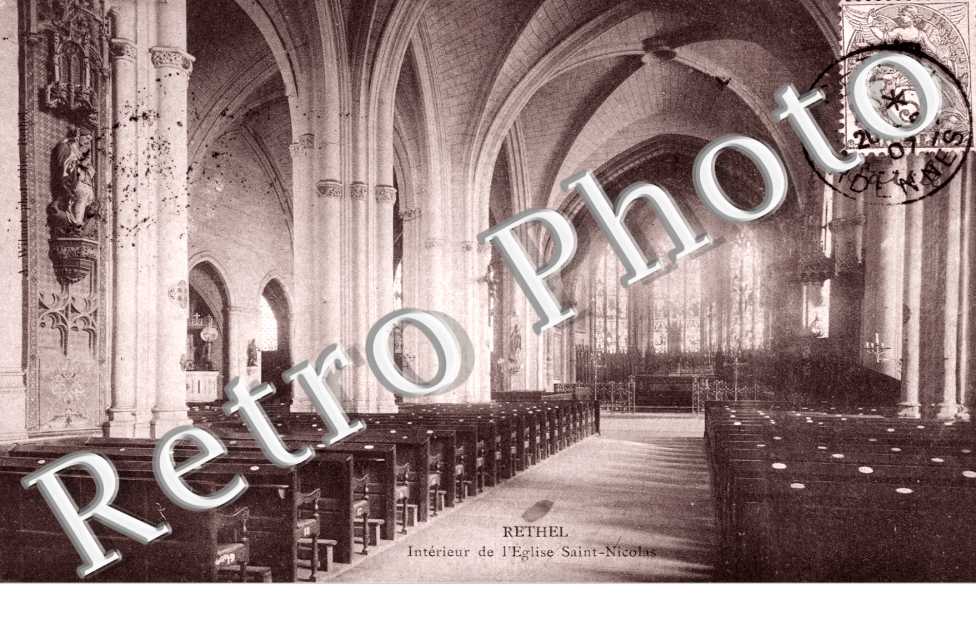 Interieur de l'Eglise Saint Nicolas