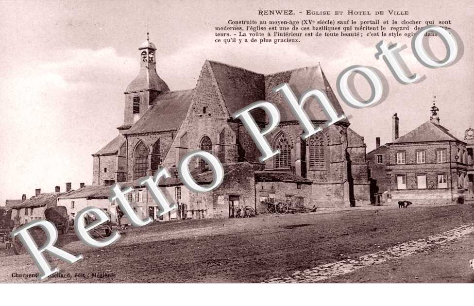 eglise et hotel de ville