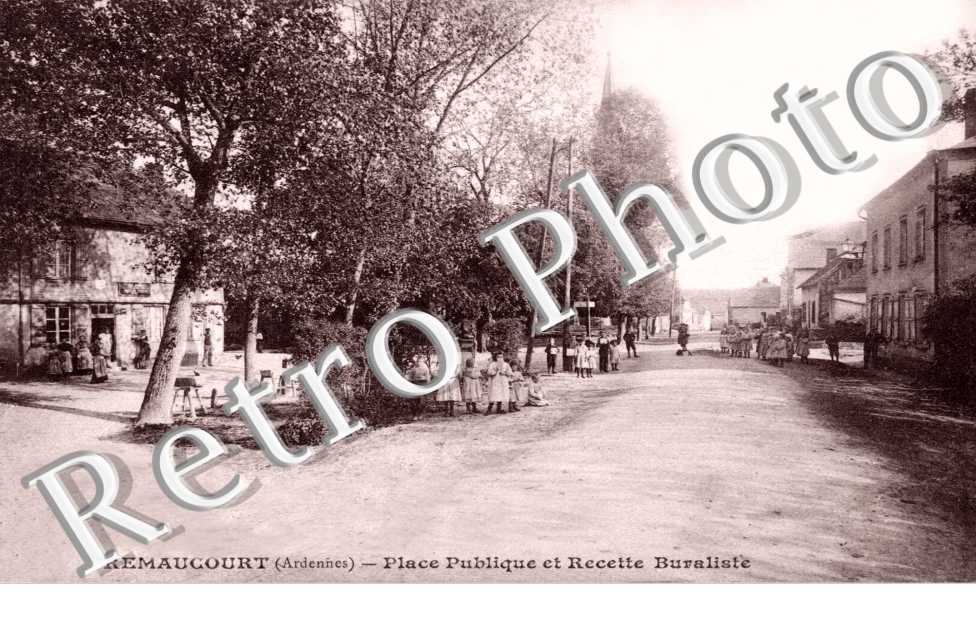 place publique et recette buraliste