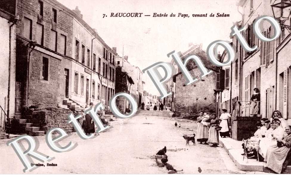 entree du pays, venant de Sedan