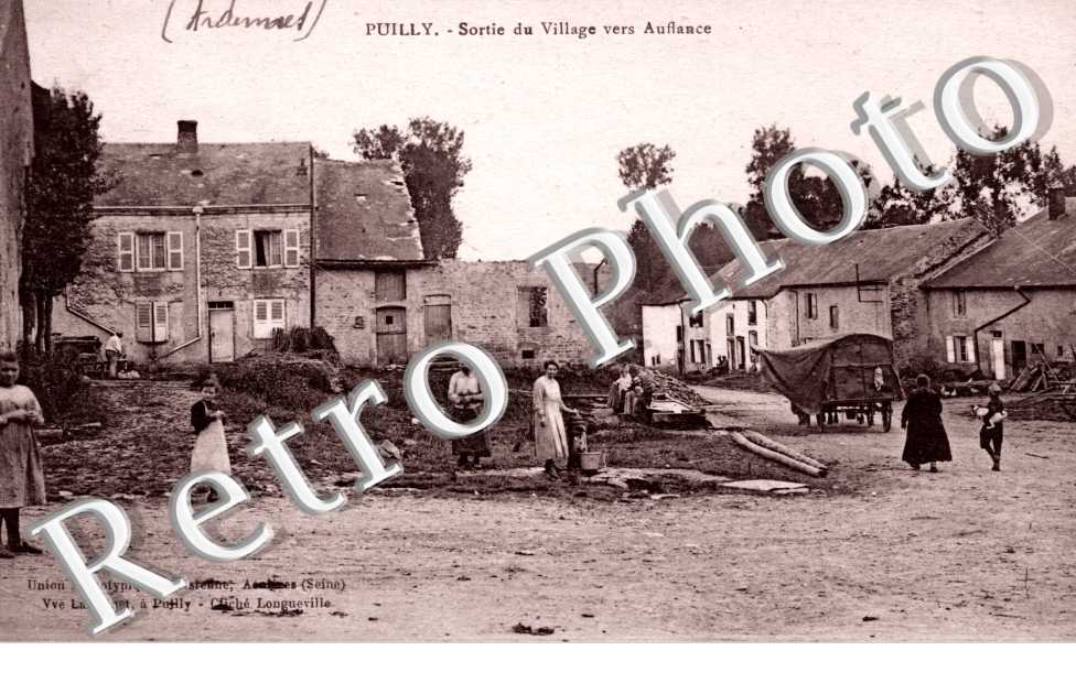 Puilly Sortie du village vers Auflance