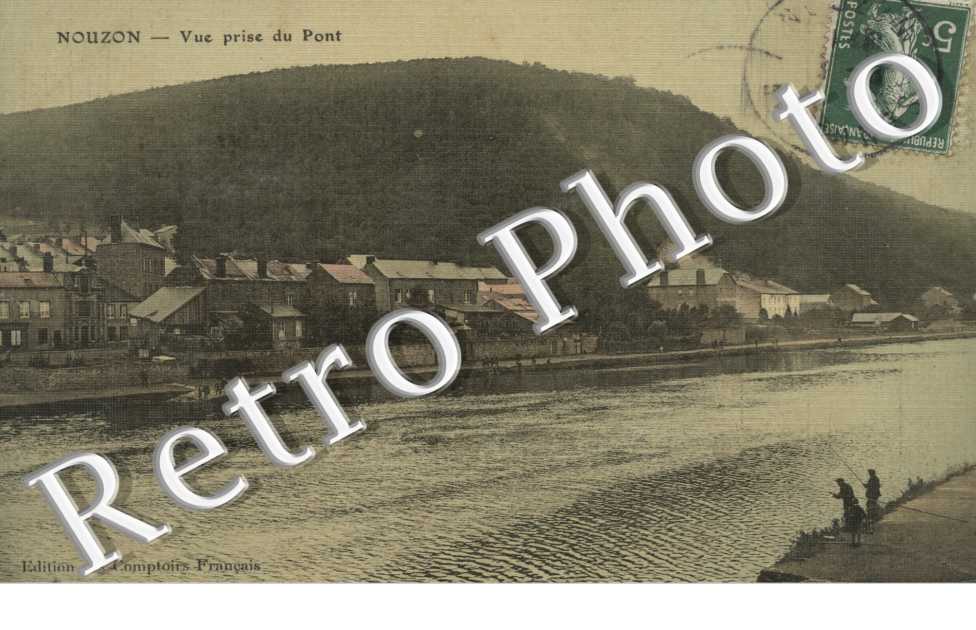 Nouzon - vue prise du port