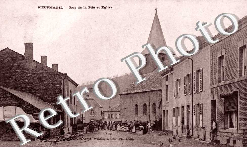 rue de la Pile et eglise