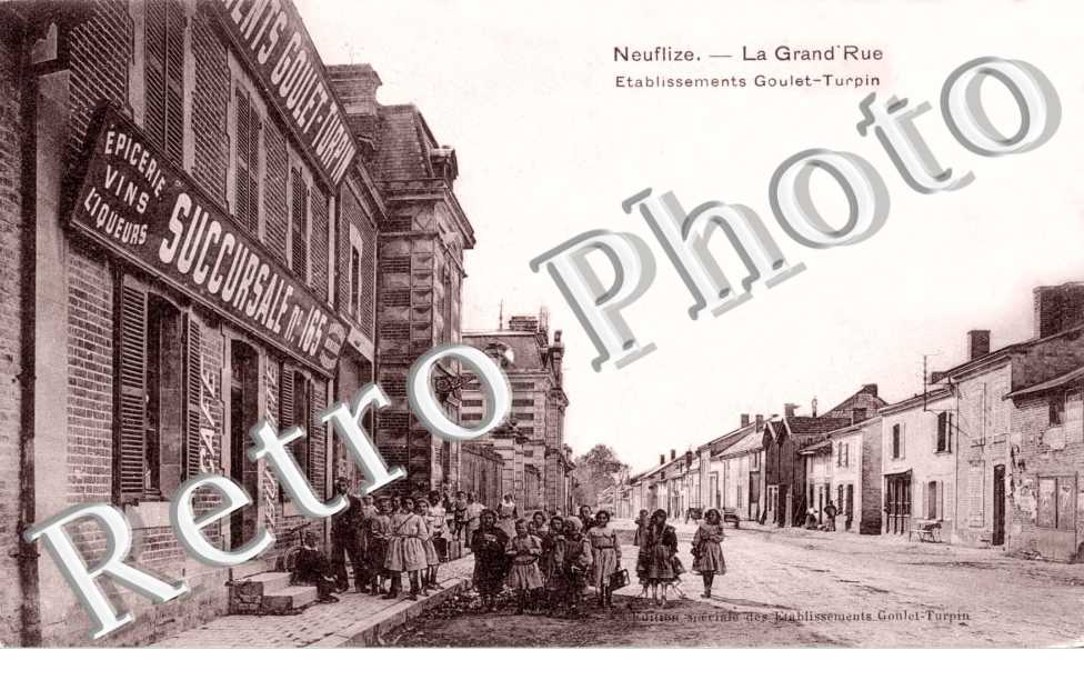 la grand'rue etablissements Goulet-Turpin succursale n° 165