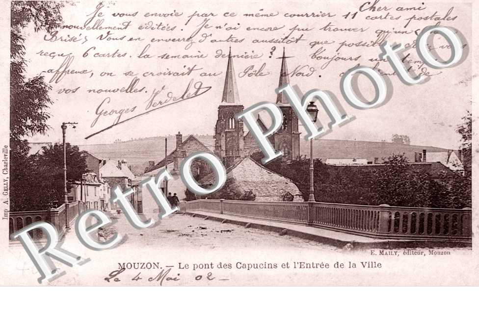 le Pont des Capucins et l'Entree de la Ville