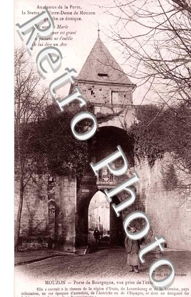 porte de Bourgogne, vue prise de l'exterieur