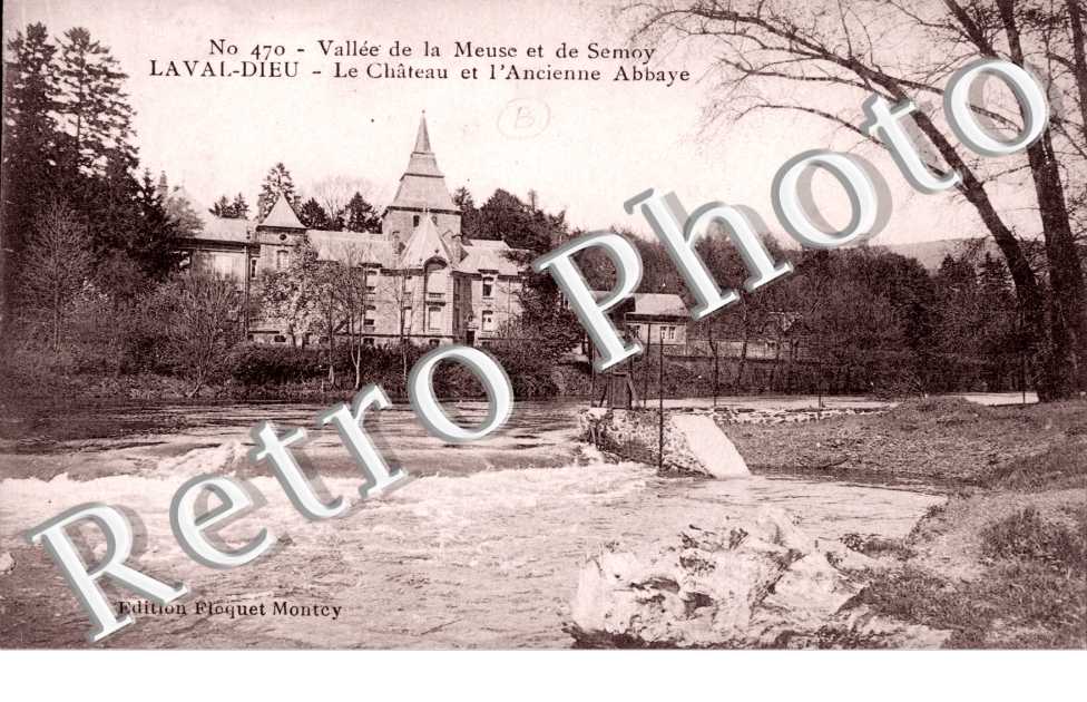 Laval-Dieu Le Chateau et l'ancienne Abbaye
