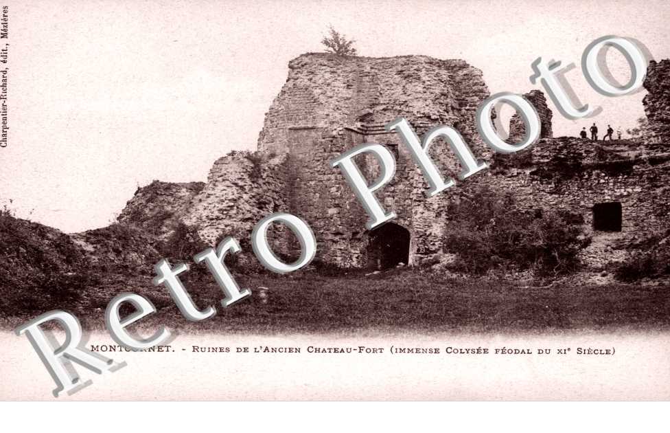ruines de l'ancien chateau-fort