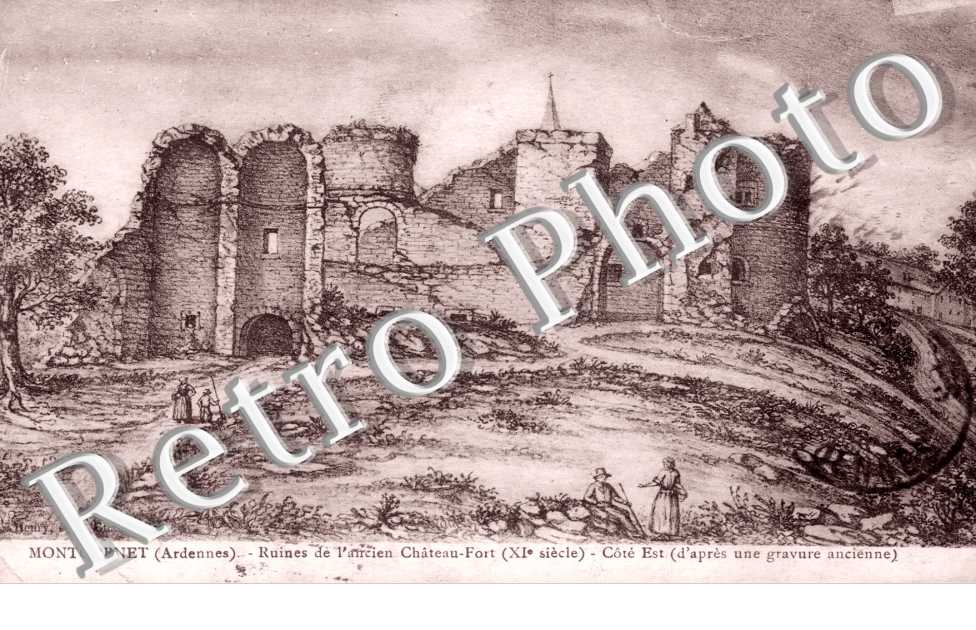 ruines de l'ancien chateau-fort