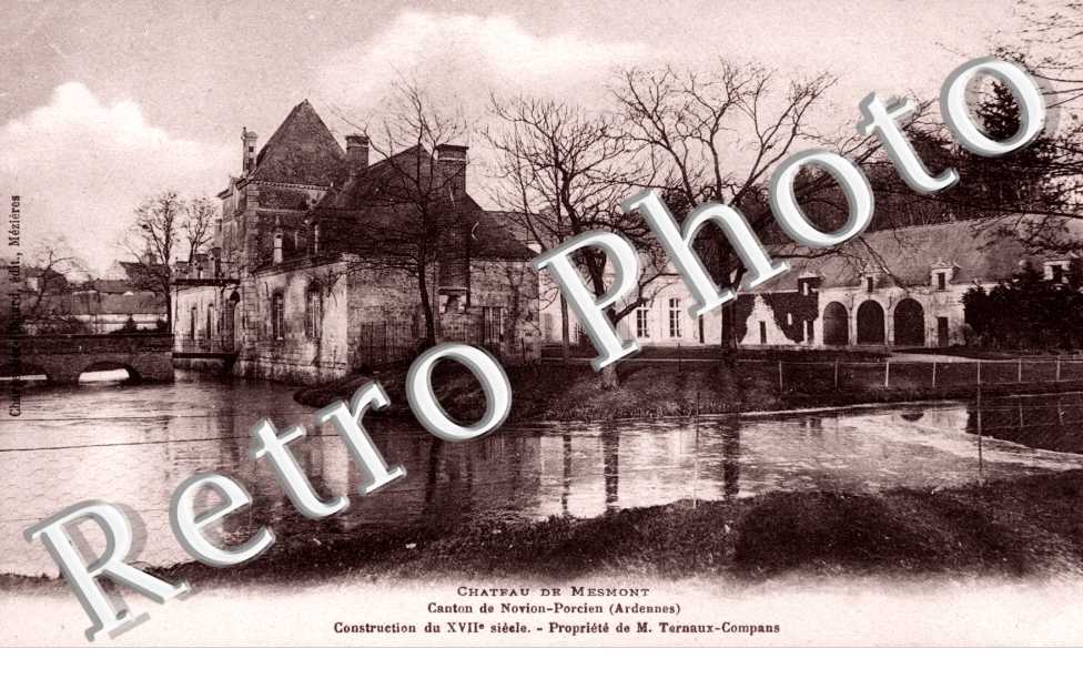 Chateau de Mesmont  Propriete de M. Ternaux-Compans