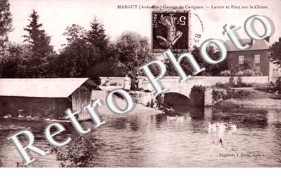 lavoir et pont sur la Chiers