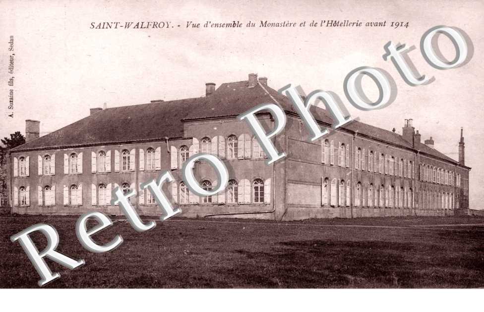 Vue d'ensemble du monastere et de l'Hotellerie avant 1914