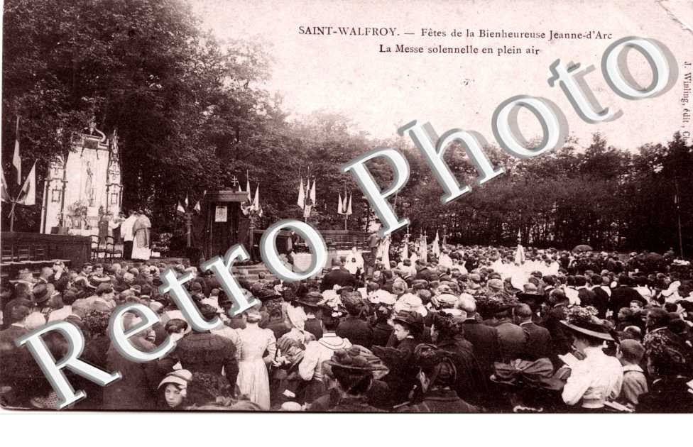 fetes de la Bienheureuse Jeanne-d'Arc- La messe solennelle en plein air