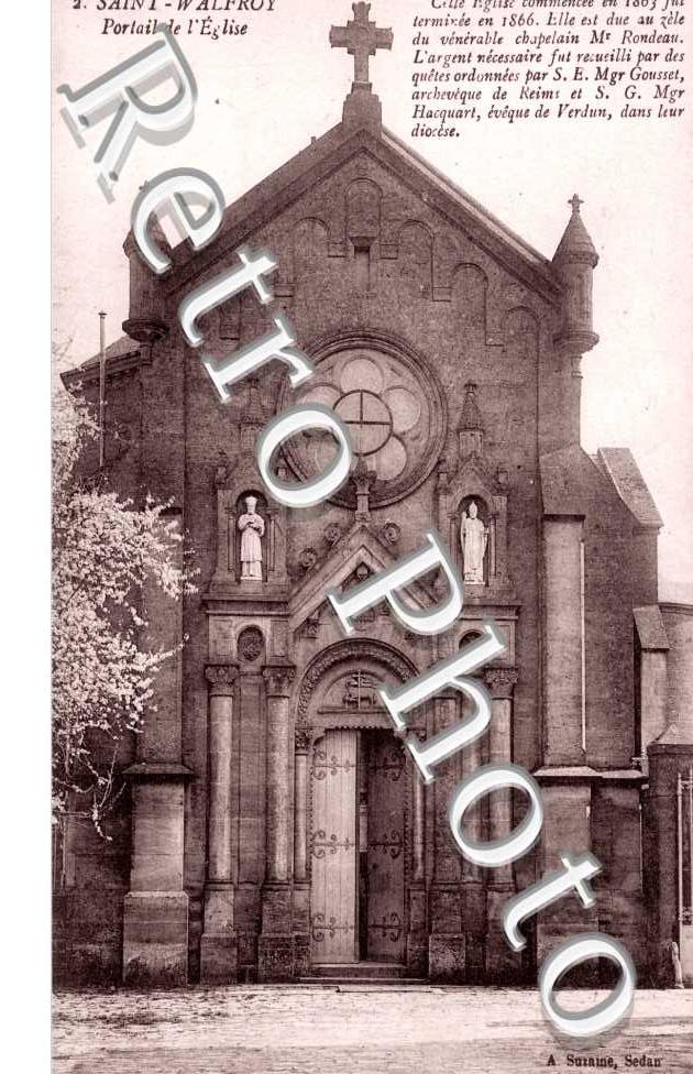 Saint Walfroy, portail de l'eglise