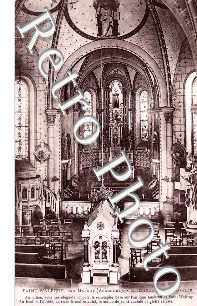Saint Walfroy, interieur de la chapelle