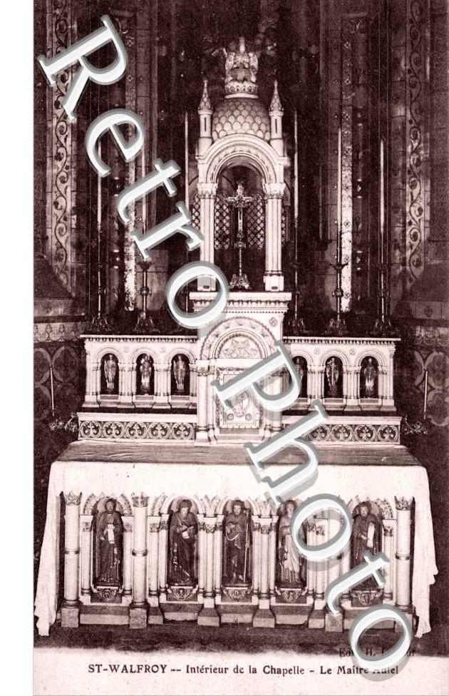 Saint Walfroy, interieur de la chapelle, le maitre hotel