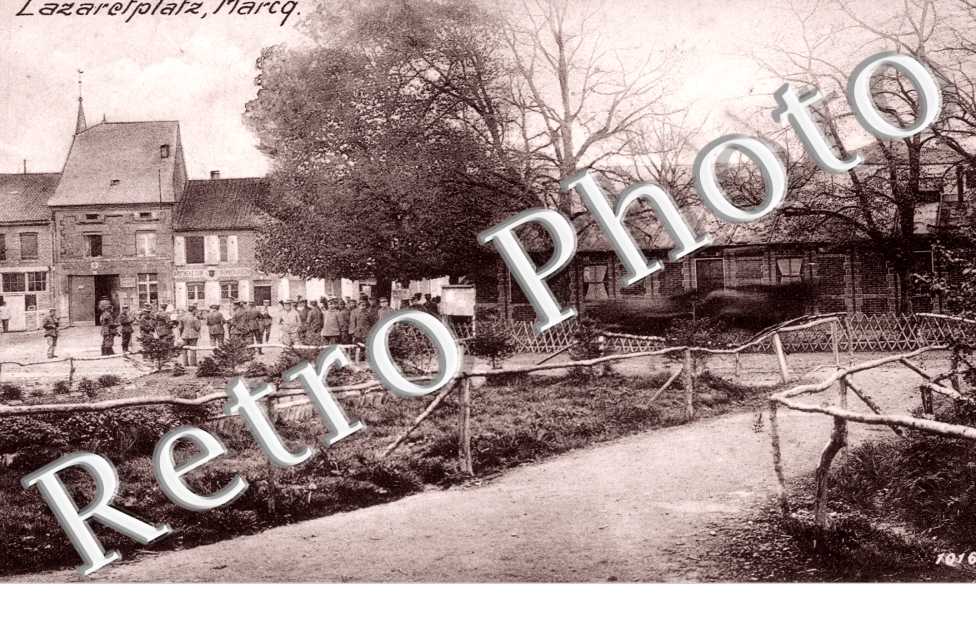 Lazaretplatz (carte militaire allemande)