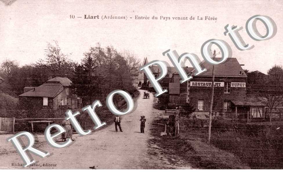 entree du pays venant de La Feree