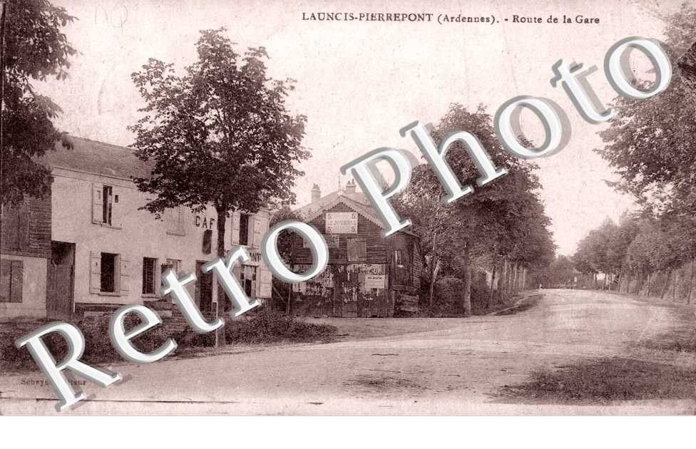 Launois-Pierrepont  Route de la gare