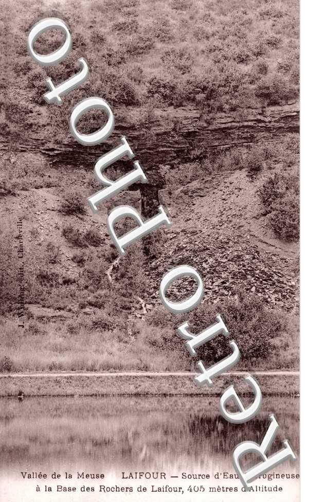 source d'eau ferrugineuse