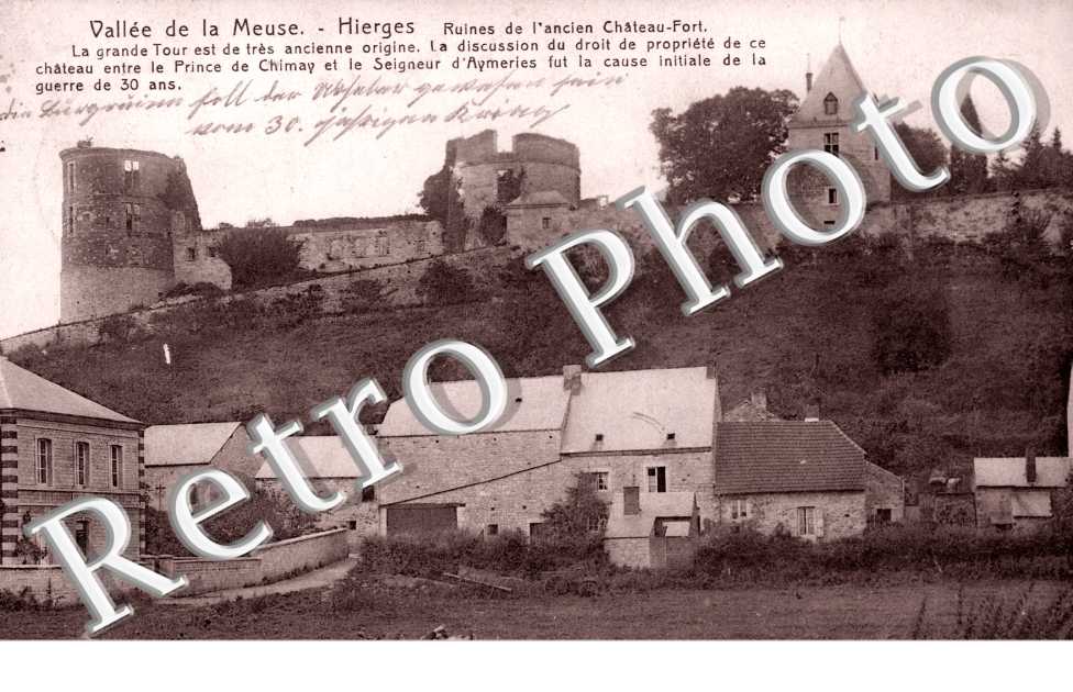 ruines de l'ancien chateau-fort