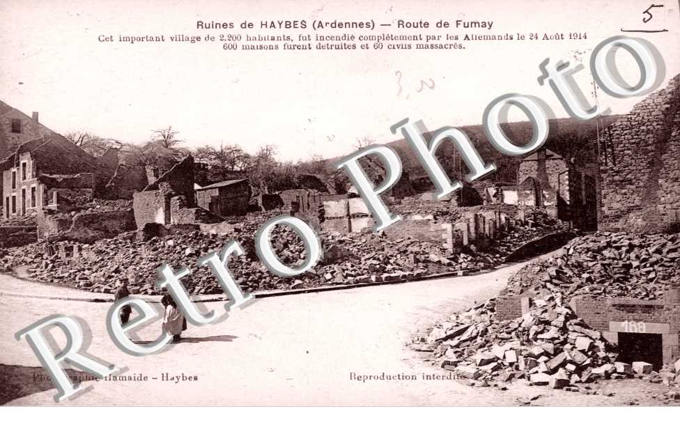 Ruines Route de Fumay