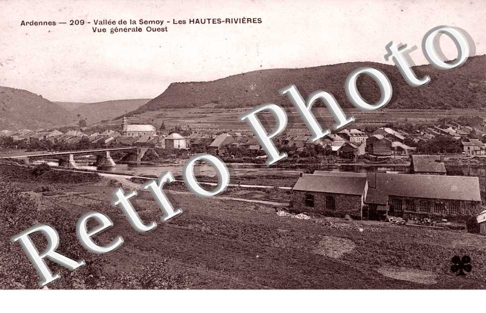 vallee de la Semoy, vue generale ouest