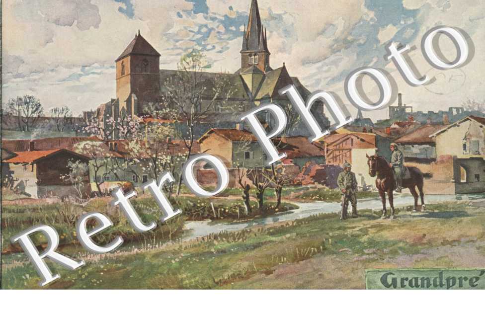vue generale, militaires