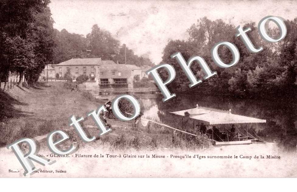 filature de la Tour-a-Glaire sur la Meuse