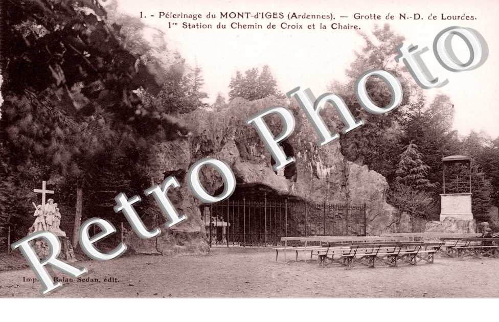 pelerinage du mont d'Iges, grotte de Notre-Dame de Lourdes