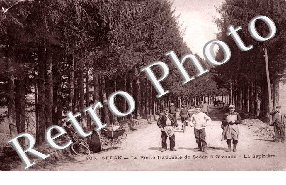 la route nationale de sedan a givonne la sapiniere
