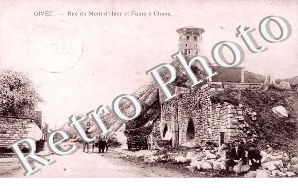 rue du Mont D'Haur et four a chaux