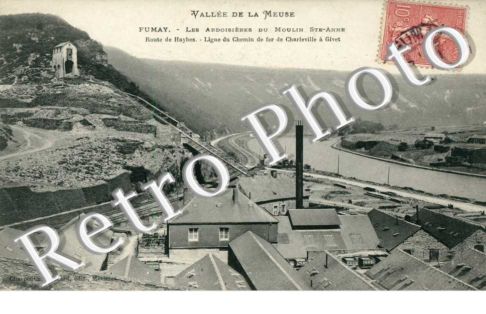les ardoisieres  du moulin Sainte Anne