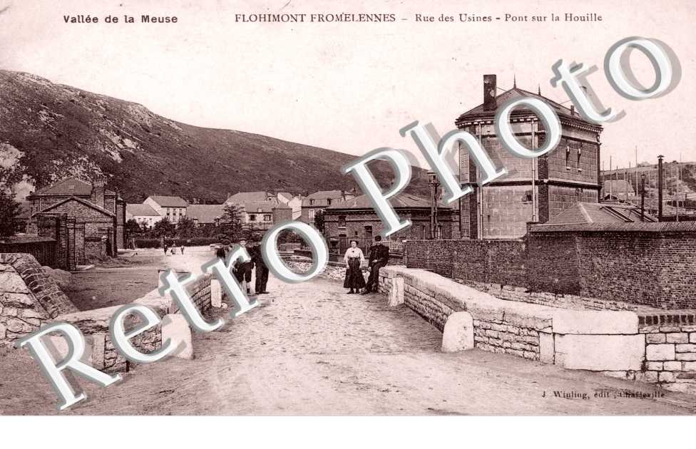 Flohimont Fromelennes Rue des Usines Pont sur la Houille