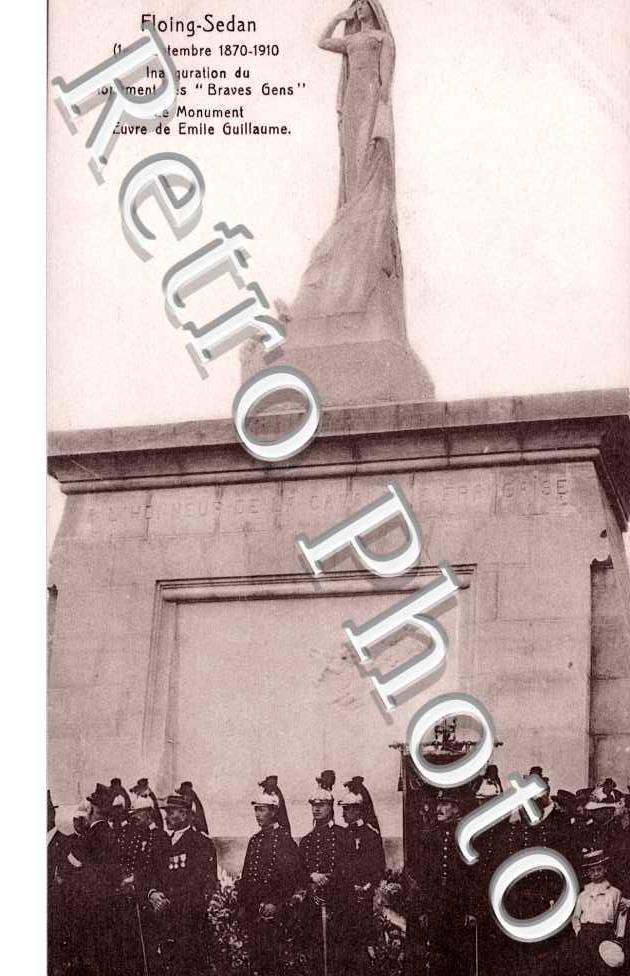 inuaguration du monument des "Braves Gens",  oeuvre de Emile Guillaume