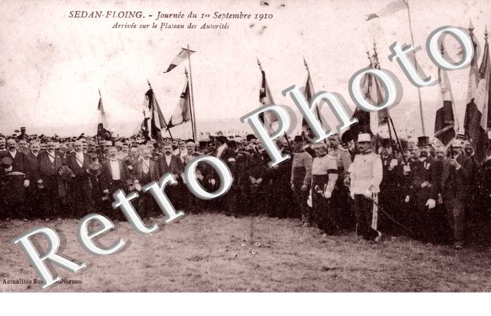 journee du 1er septembre 1910, arrivee sur le plateau des Autorites