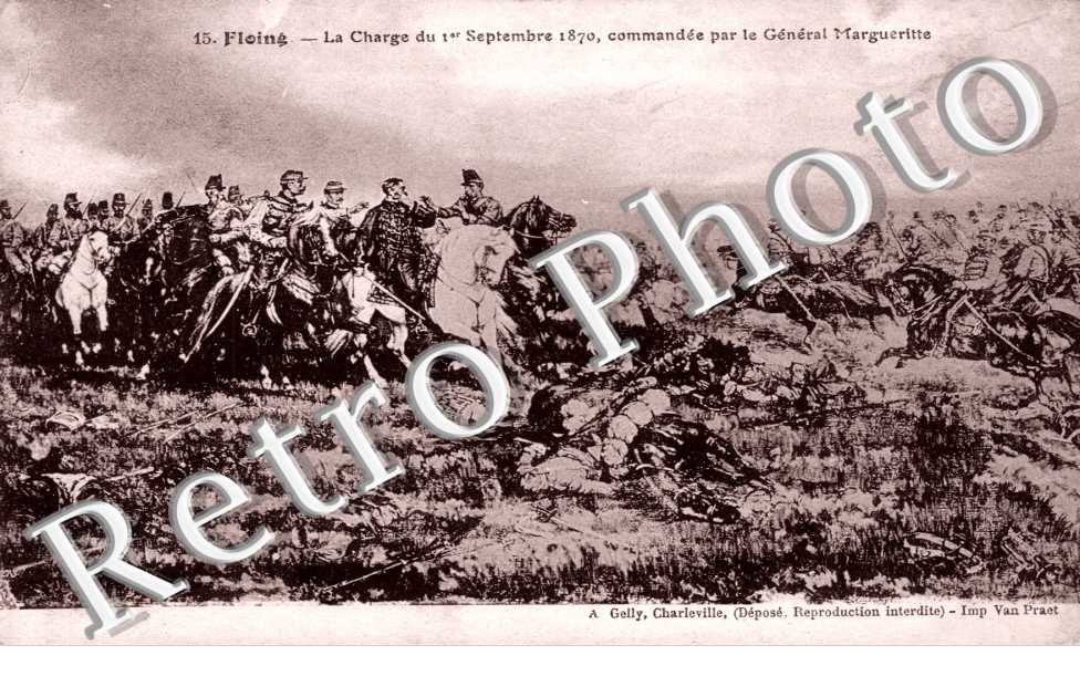 la charge du  1er septembre 1870, commandee par le general Margueritte