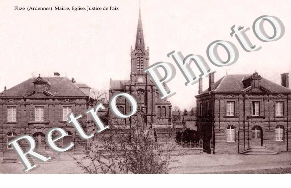 mairie, eglise, justice de paix