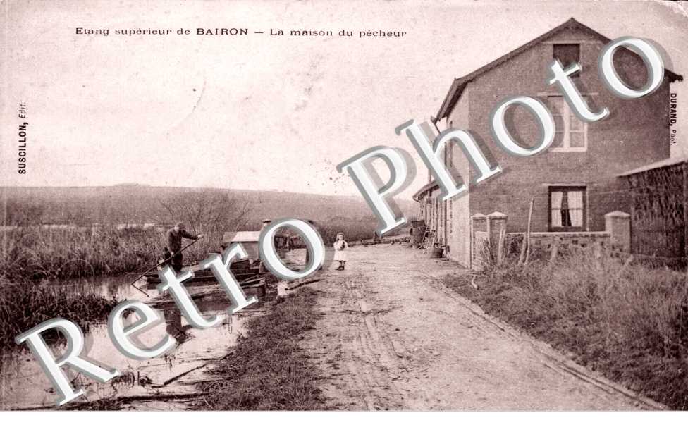 etang superieur de Bairon La maison du pecheur