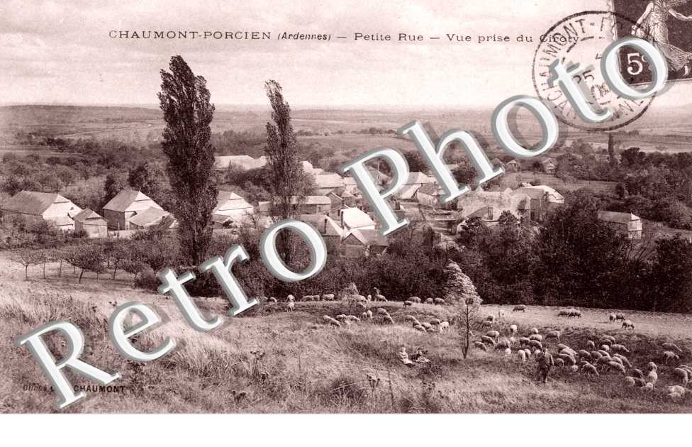 petite rue, vue prise du Ciroty