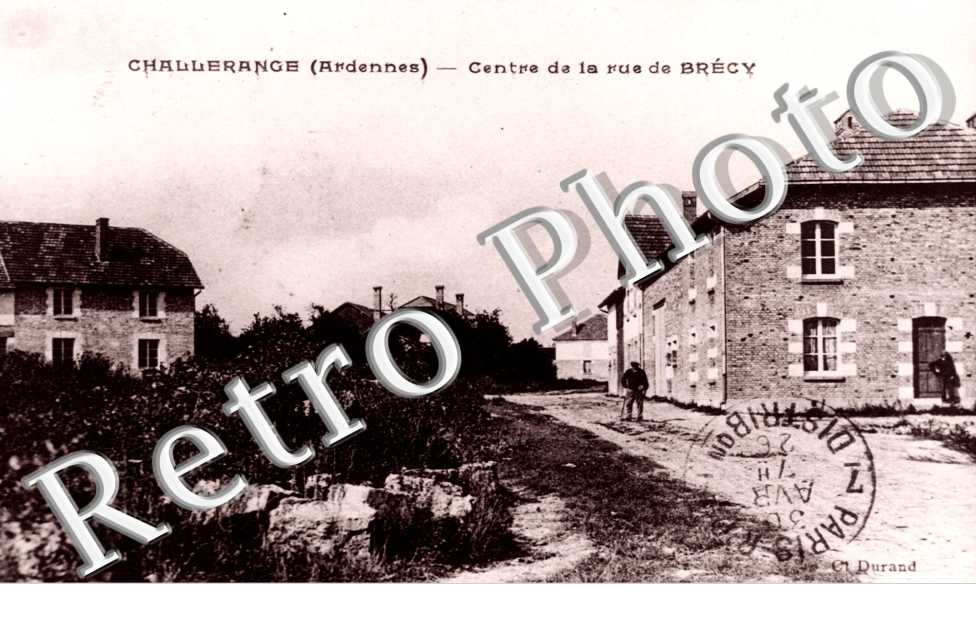 Centre de la rue de brecy