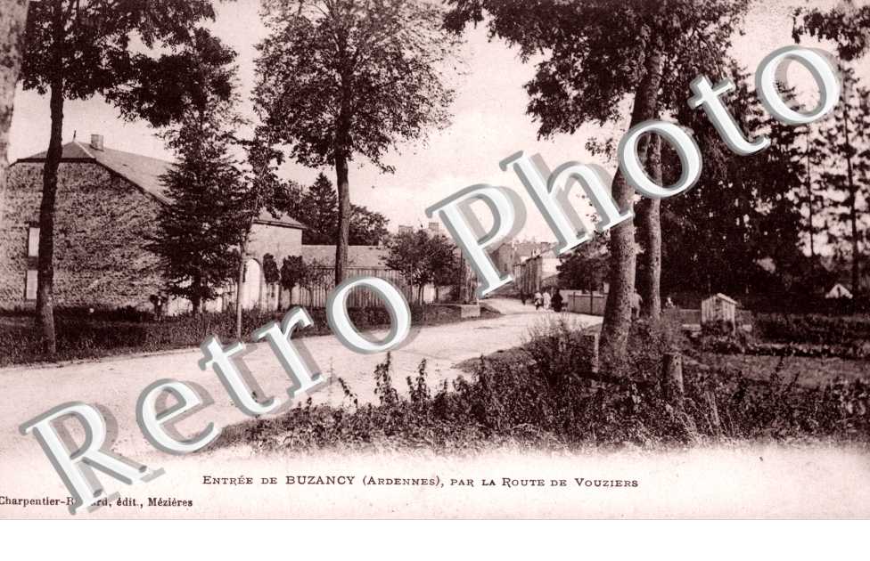 entree de Buzancy par la route de Vouziers