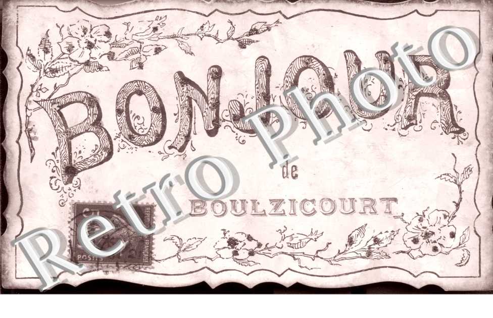 un bonjour de Boulzicourt