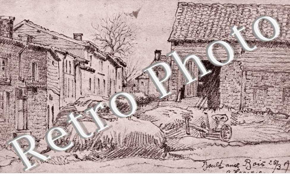 une rue du village