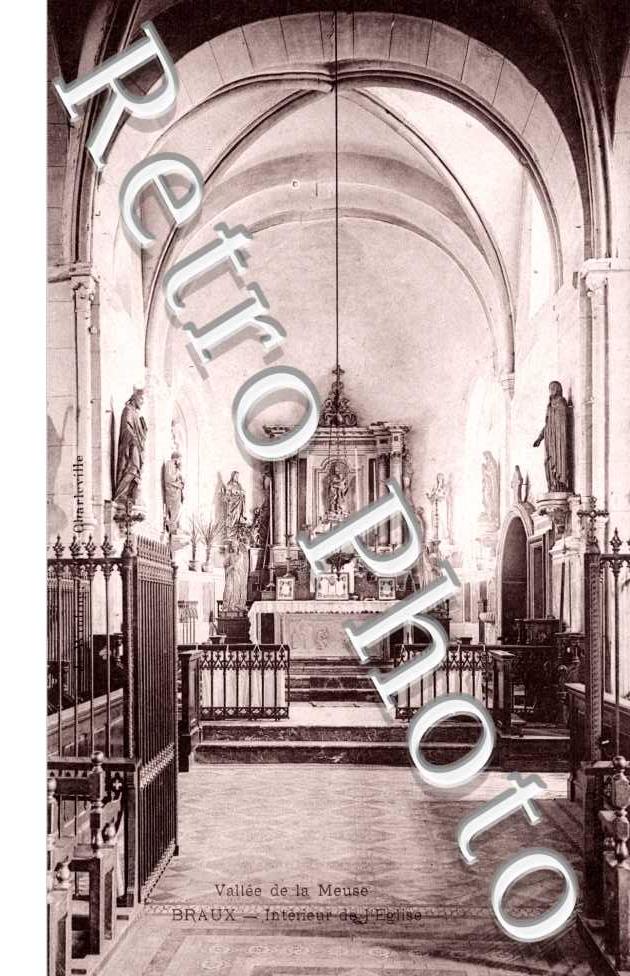 BRAUX interieur de l'eglise
