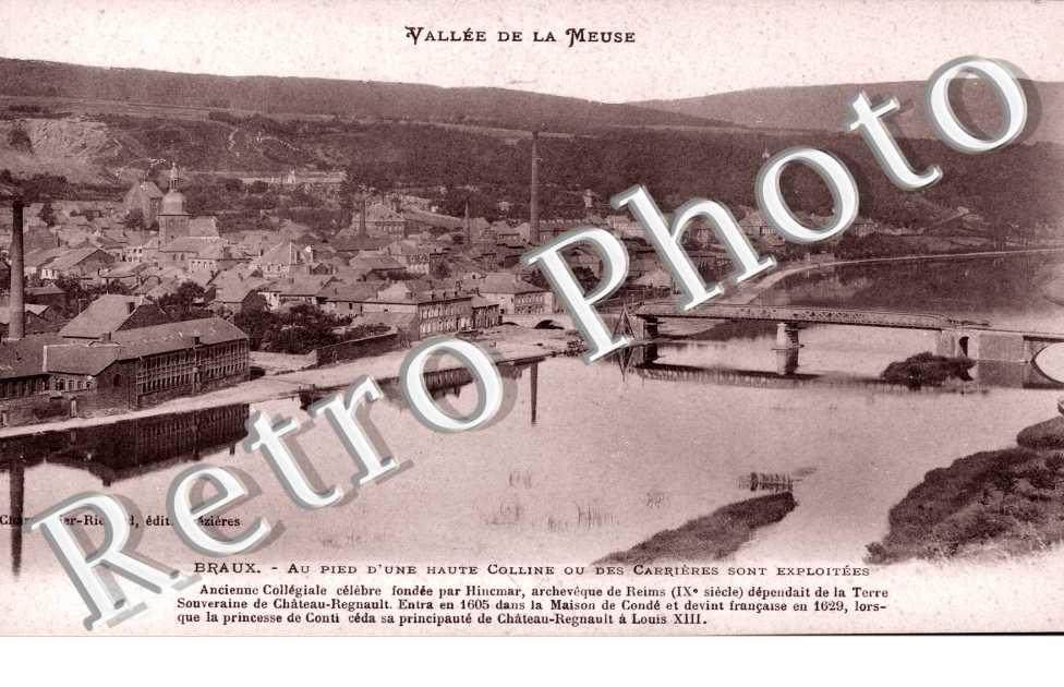 Braux, au pied d'une haute Colline