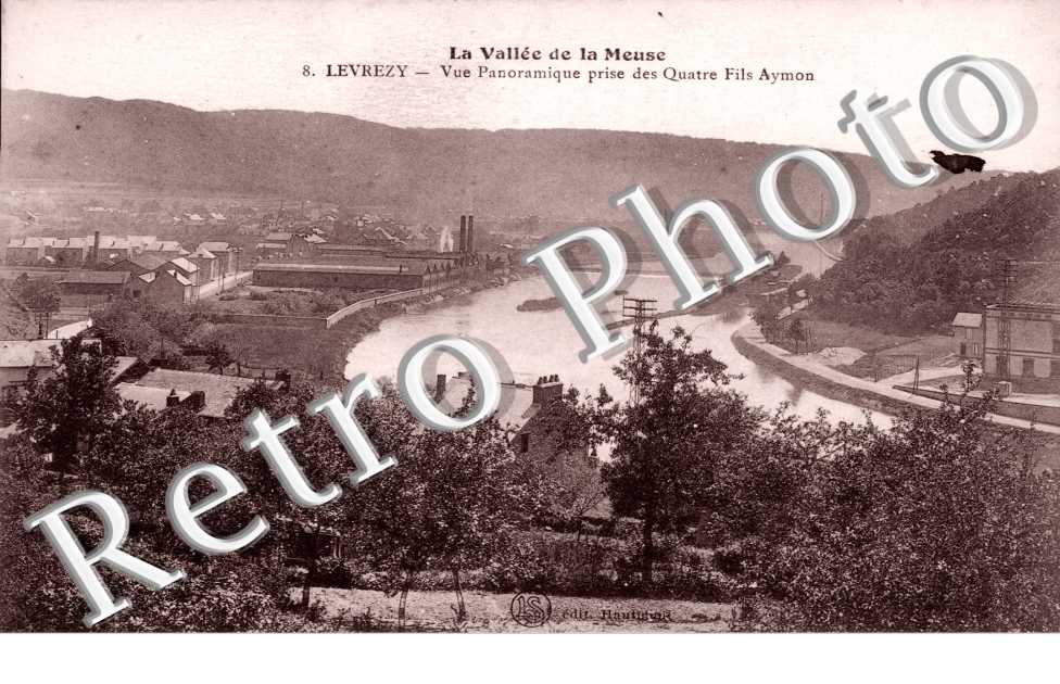 Levrezy, vue prise des Quatre Fils Aymon