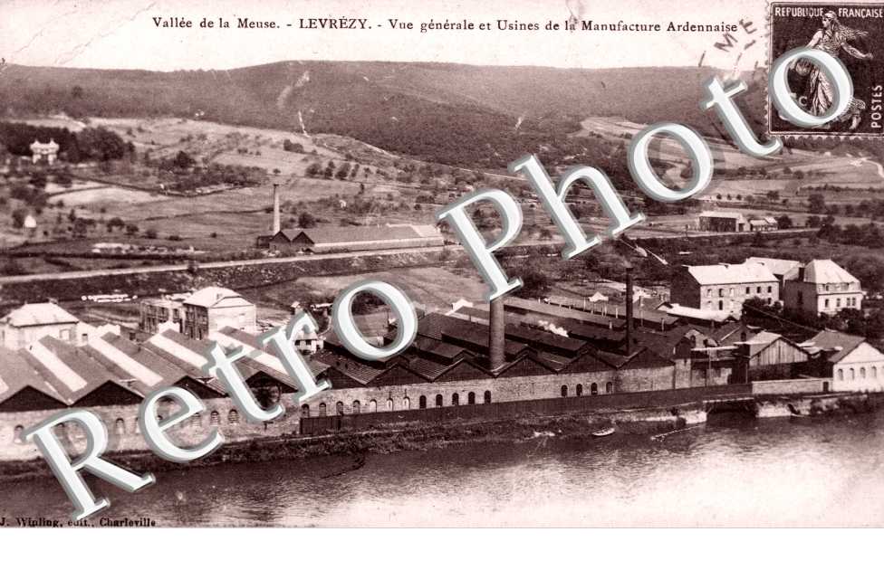 Levrezy, Vue generale des Usines de la Manufacture Ardennaise