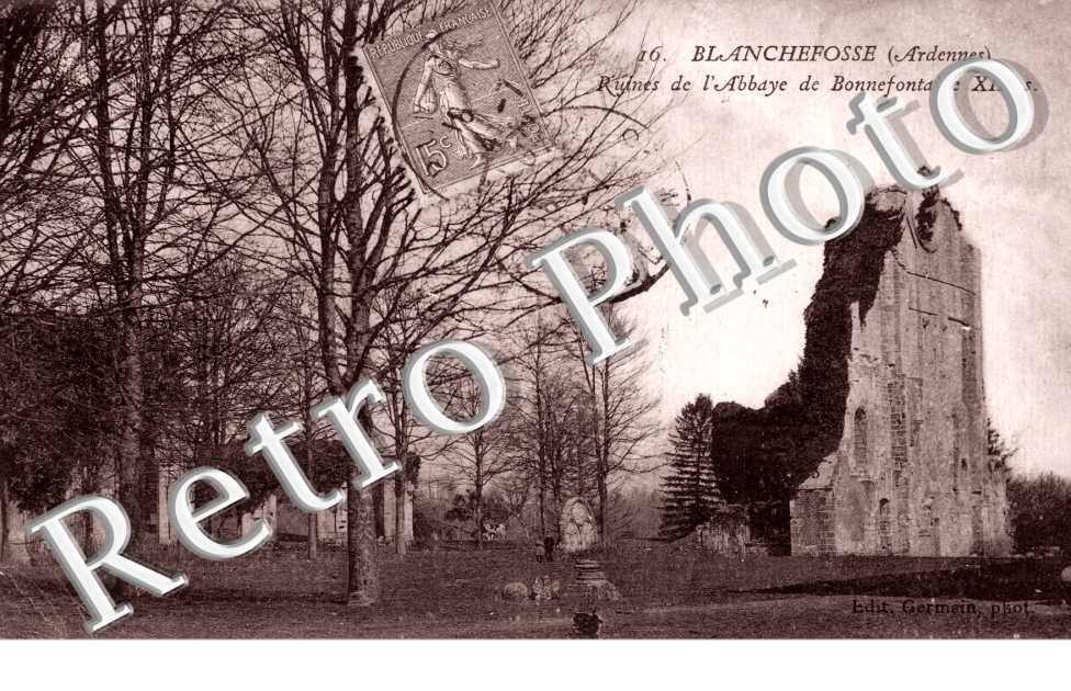 ruines de l'abbaye de Bonnefontaine